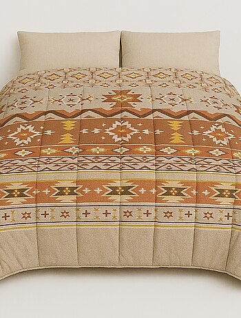 Couette tempérée imprimée Ethnic