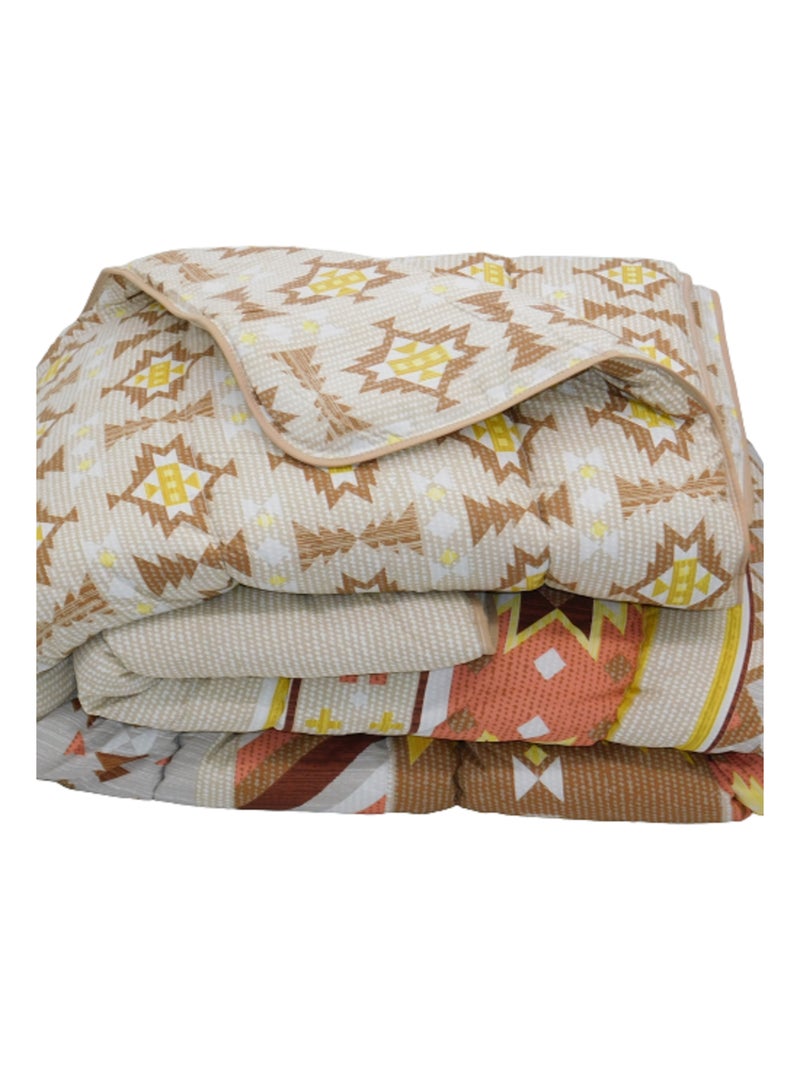 Couette tempérée imprimée Ethnic Multicolore - Kiabi