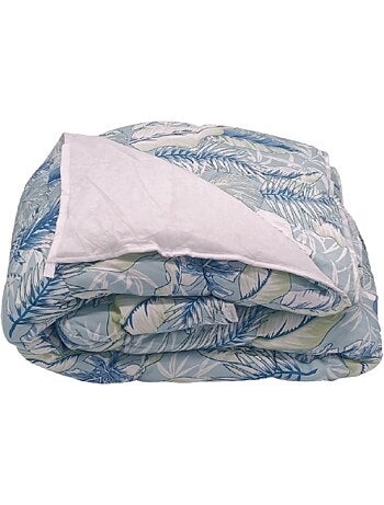 Couette tempérée imprimée / Non tissé Blanc - 2 personnes 240 x 260