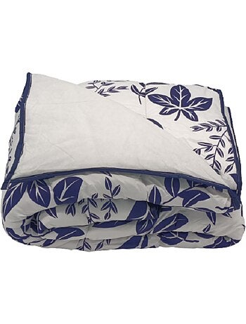 Couette tempérée imprimée / Non tissé Blanc - 2 personnes 240 x 260