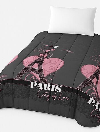 Couette tempérée imprimée Paris