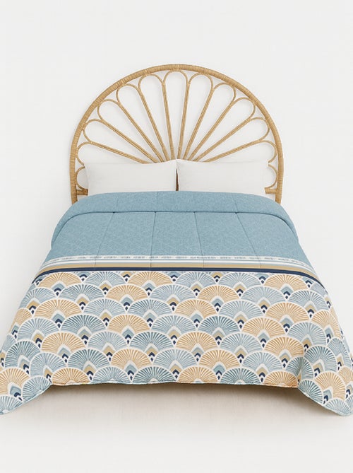 Couette tempérée imprimée / Unie - 2 personnes 220 x 240 - Kiabi