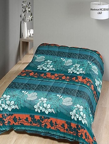 Couette tempérée imprimée Végétal