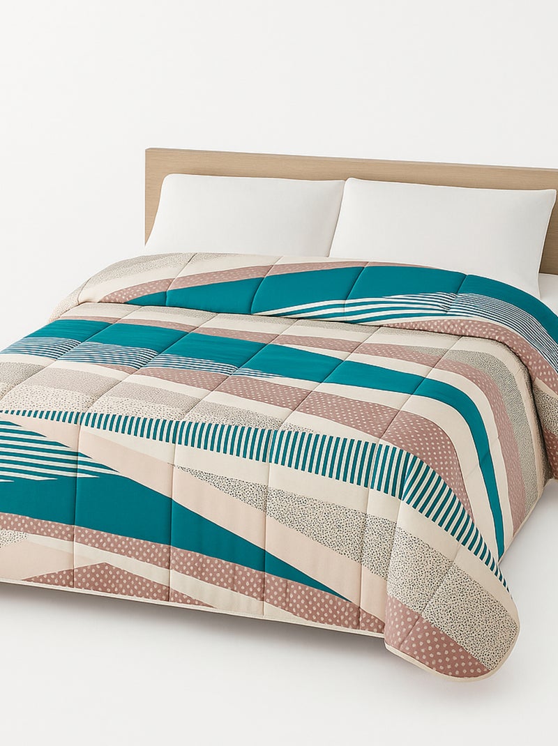 Couette tempérée Ista - 2 personnes 220 x 240 Multicolore - Kiabi