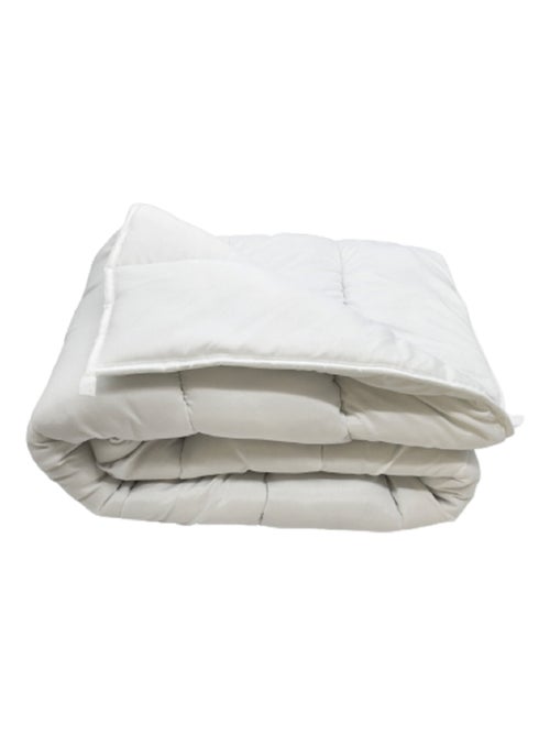 Couette tempérée Microfibre blanche - Kiabi Couette tempérée Microfibre blanche - Kiabi