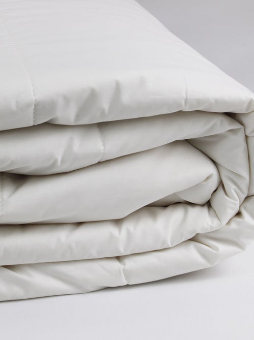 Couette tempérée naturelle en coton NATURA - Kiabi