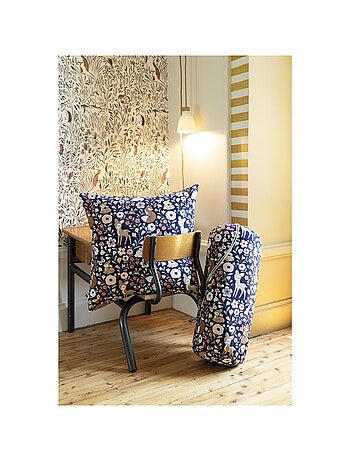 Couette tempérée réversible - + 2 taies - Coton 57 fils - Foret enchantée