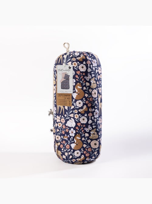 Couette tempérée réversible - + 2 taies - Coton 57 fils - Foret enchantée - Kiabi