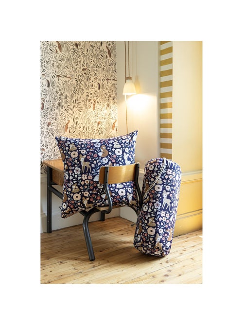 Couette tempérée réversible - + 2 taies - Coton 57 fils - Foret enchantée - Kiabi