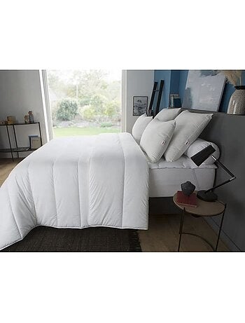 Couette tempérée vancouver - 240 x 260 cm - blanc - dodo