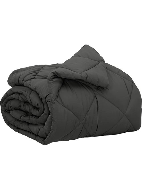 Couette toutes saisons confort en microfibre - vidaxl - Kiabi Couette toutes saisons confort en microfibre - vidaxl - Kiabi