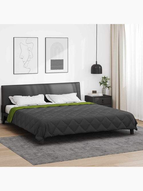 Couette toutes saisons confort en microfibre - vidaxl - Kiabi Couette toutes saisons confort en microfibre - vidaxl - Kiabi