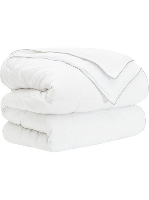 Couette toutes saisons fibres de bambou et polyester - vidaxl - Kiabi Couette toutes saisons fibres de bambou et polyester - vidaxl - Kiabi