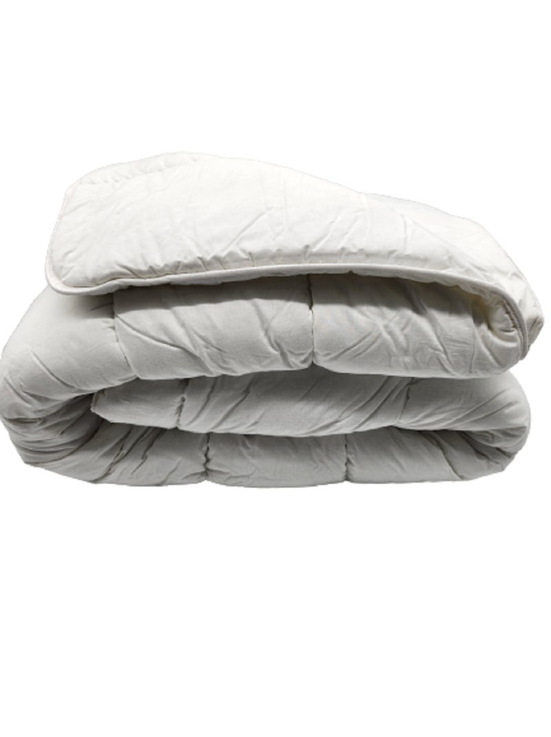 Couette ultra chaude Coton Blanc - Kiabi