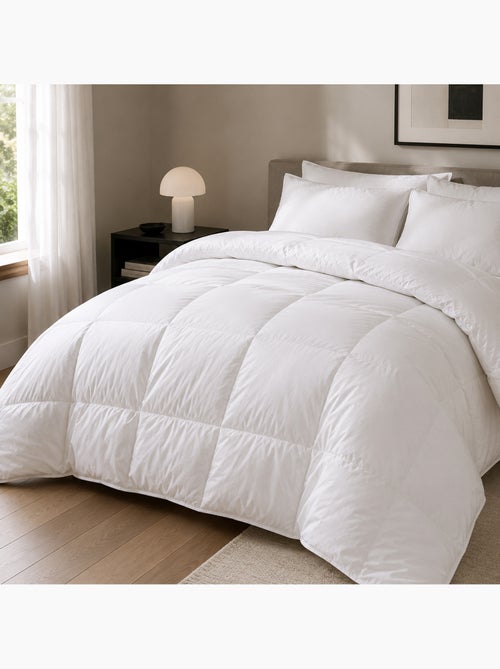 Couette VELAY LUXE garnissage duvet d'oie Léger (été) 200 g/m2 - Kiabi Couette VELAY LUXE garnissage duvet d'oie Léger (été) 200 g/m2 - Kiabi