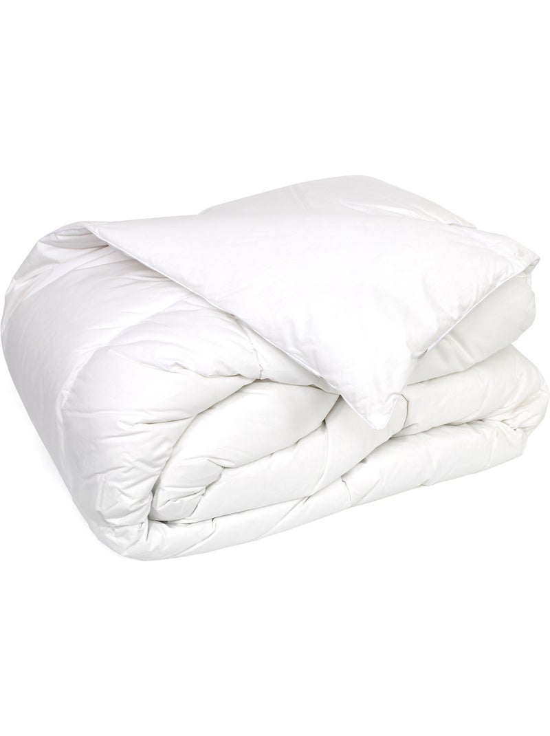 Couette VELAY LUXE garnissage duvet d'oie Très chaud (hiver) 400 g/m2 Blanc - Kiabi
