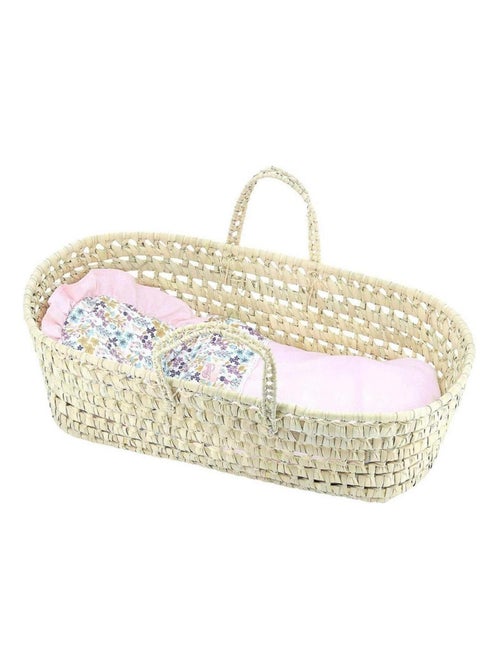Couffin Avec Garnissage Liberty Rose 50 Cm - Kiabi