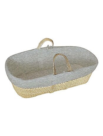 Couffin bébé avec Matelas, Habillage en Velours - Coton Bio