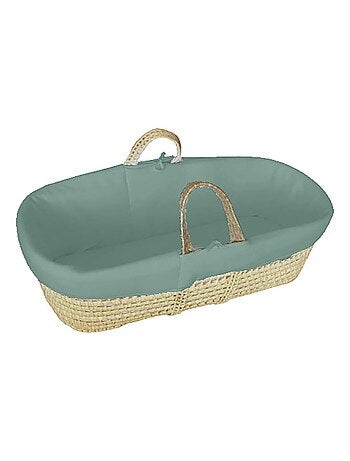 Couffin bébé avec Matelas, Habillage en Velours - Coton Bio