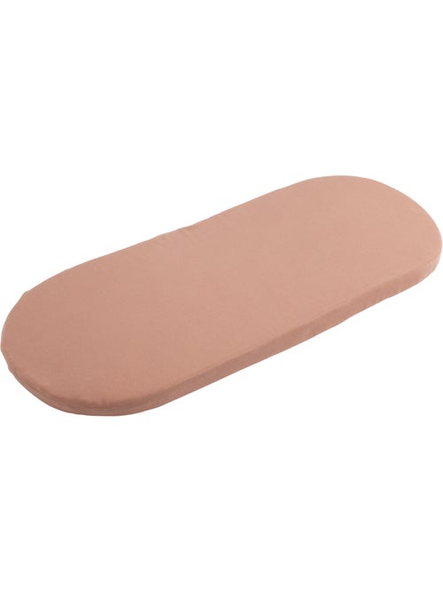 Couffin bébé en fibres naturelles et habillage tissu avec support en pin massif - SAUTHON - Kiabi