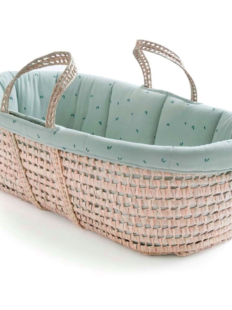 Couffin Bébé Palme & Bio Organic Green Vert - Kiabi