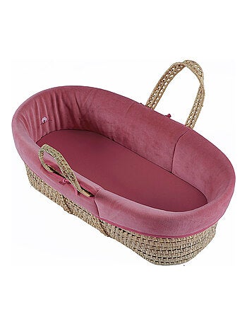 Couffin en coton bio velours 0-6 mois