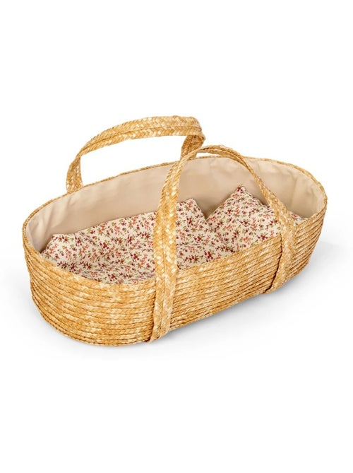 Couffin en osier tressé pour poupée 50 cm - Kiabi