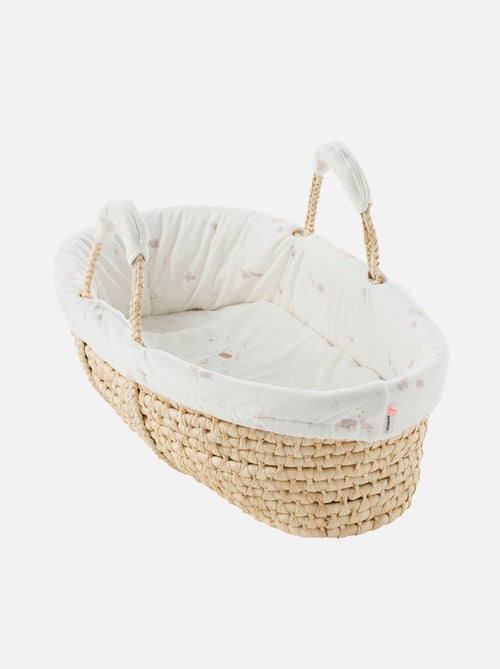 Couffin en Veloudoux® - Bali, Moka & Snow Noukie's - Kiabi