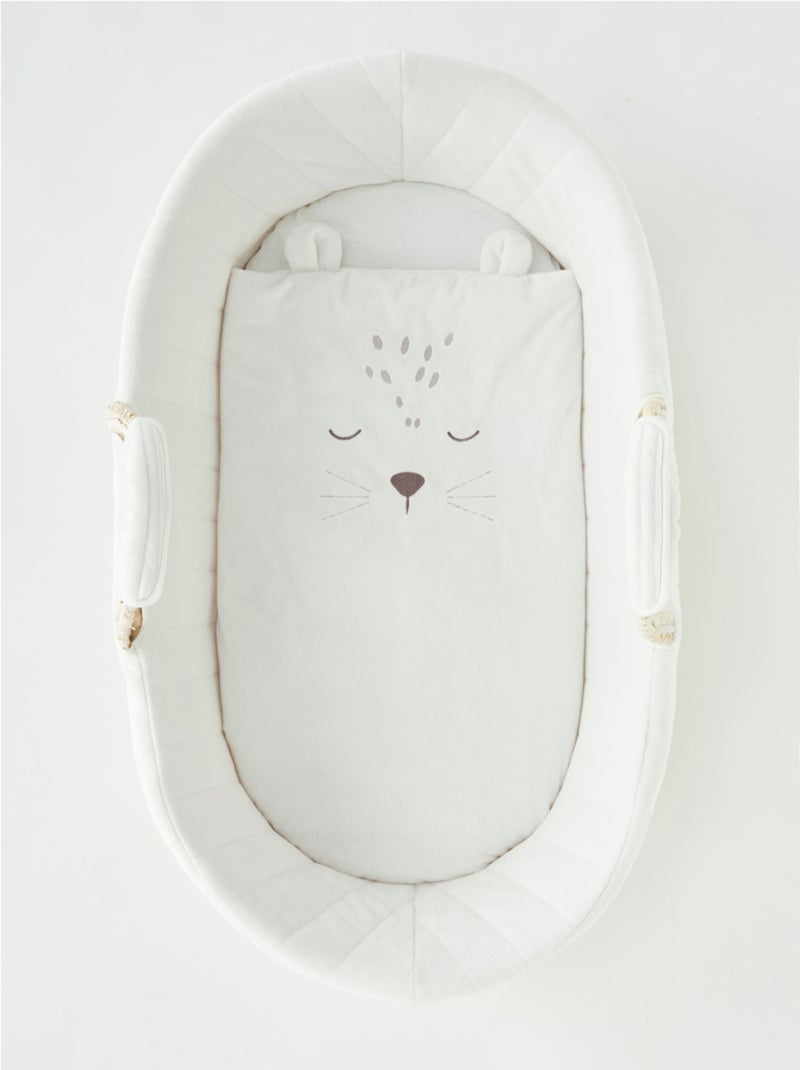 Couffin en Veloudoux® Babou & Kendi, Noukie's Blanc - Kiabi
