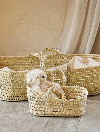 Couffin osier pour bébé