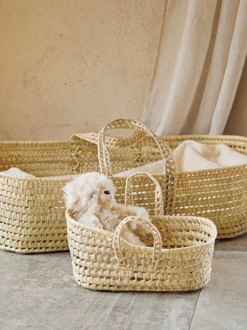 Couffin osier pour bébé Bois naturel - Kiabi