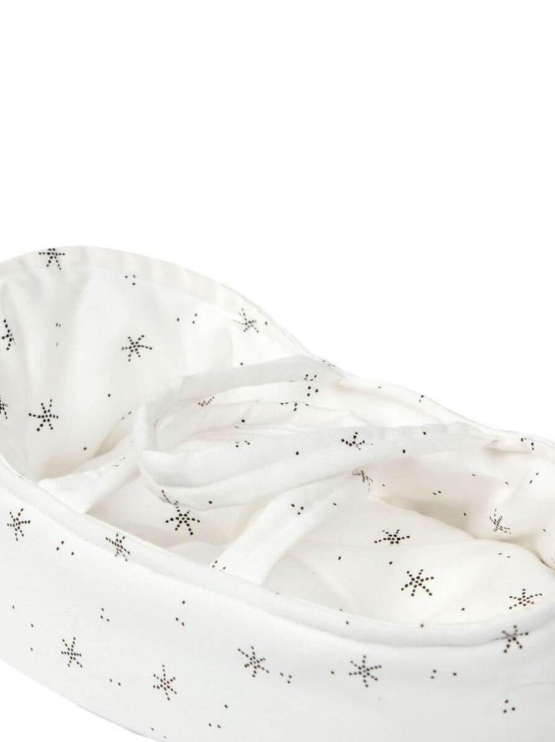 Couffin poupée 26 cm STARS blanc N/A - Kiabi