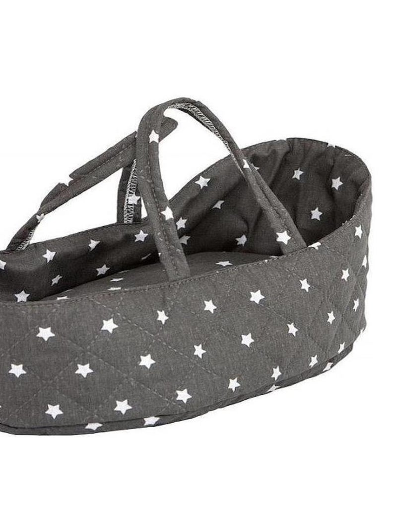 Couffin poupée 36 cm STARS gris N/A - Kiabi