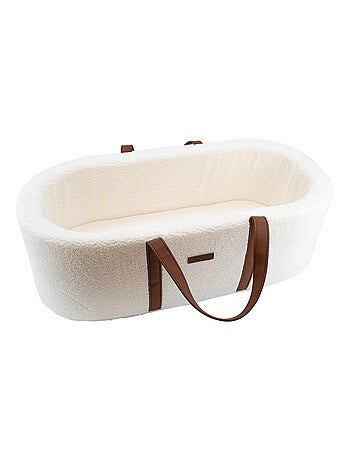 Couffin sherpa ultra-doux pour bébé