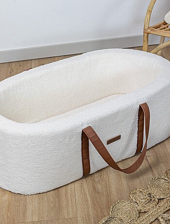 Couffin sherpa ultra-doux pour bébé