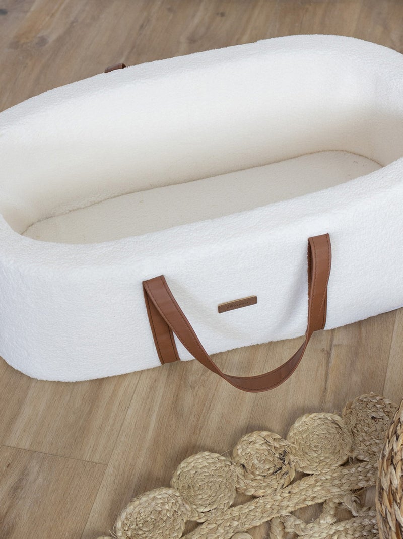 Couffin sherpa ultra-doux pour bébé Beige - Kiabi