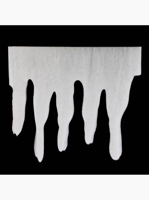 Coulée de neige 35 x 200 cm blanc - Kiabi Coulée de neige 35 x 200 cm blanc - Kiabi