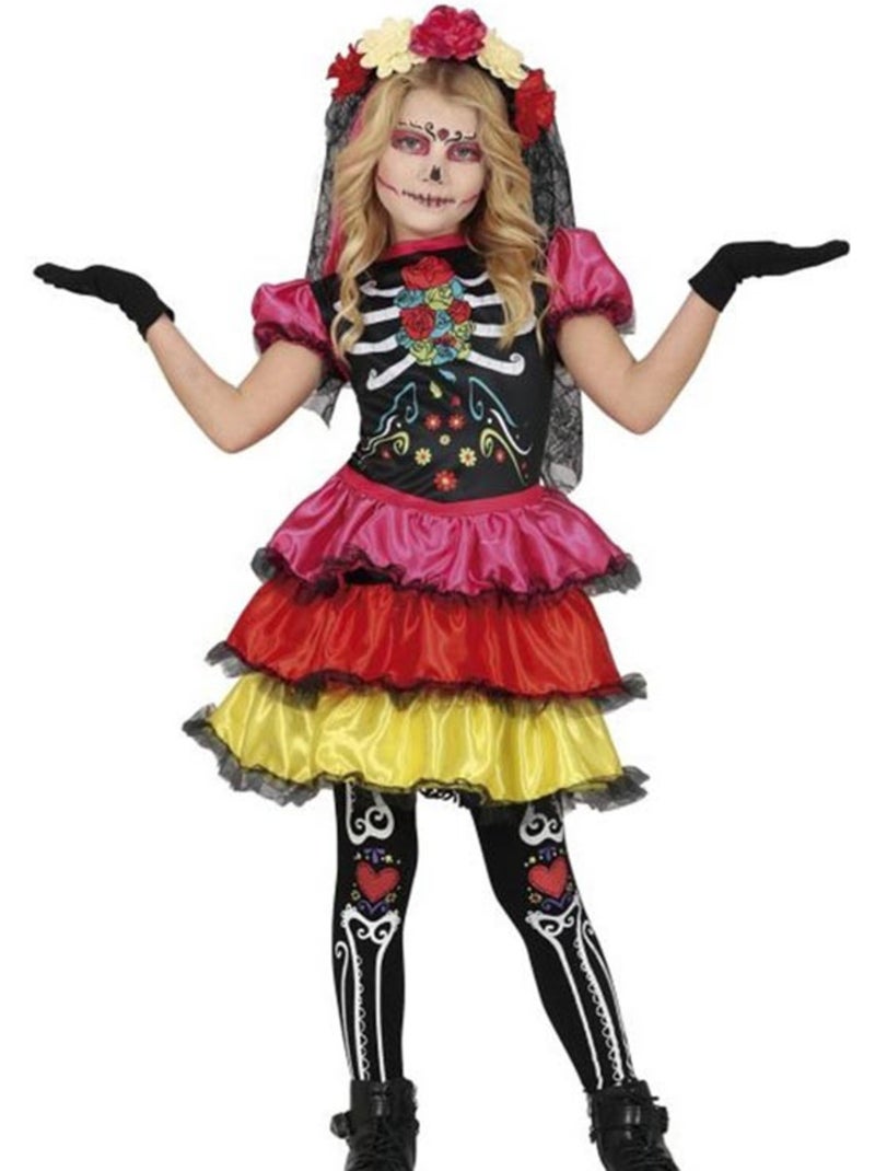 Couleurs du costume de Catrina Multicolore - Kiabi