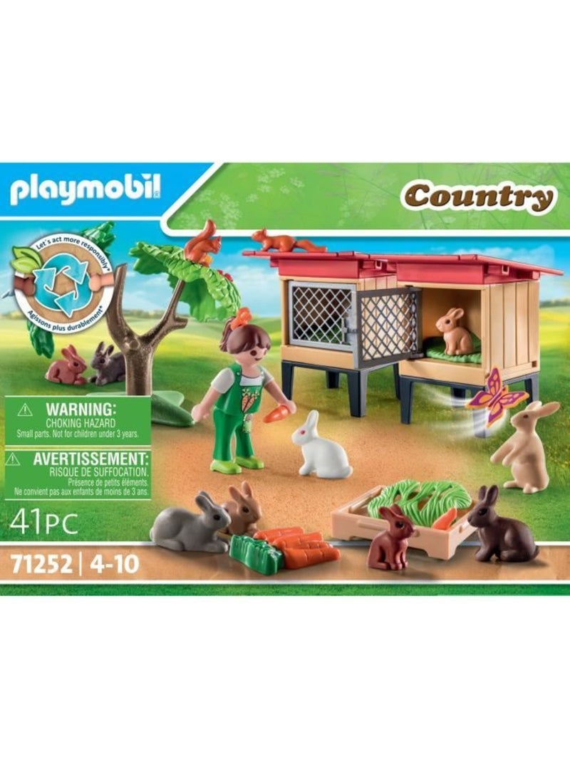 Country Enfant avec enclos et lapins N/A - Kiabi