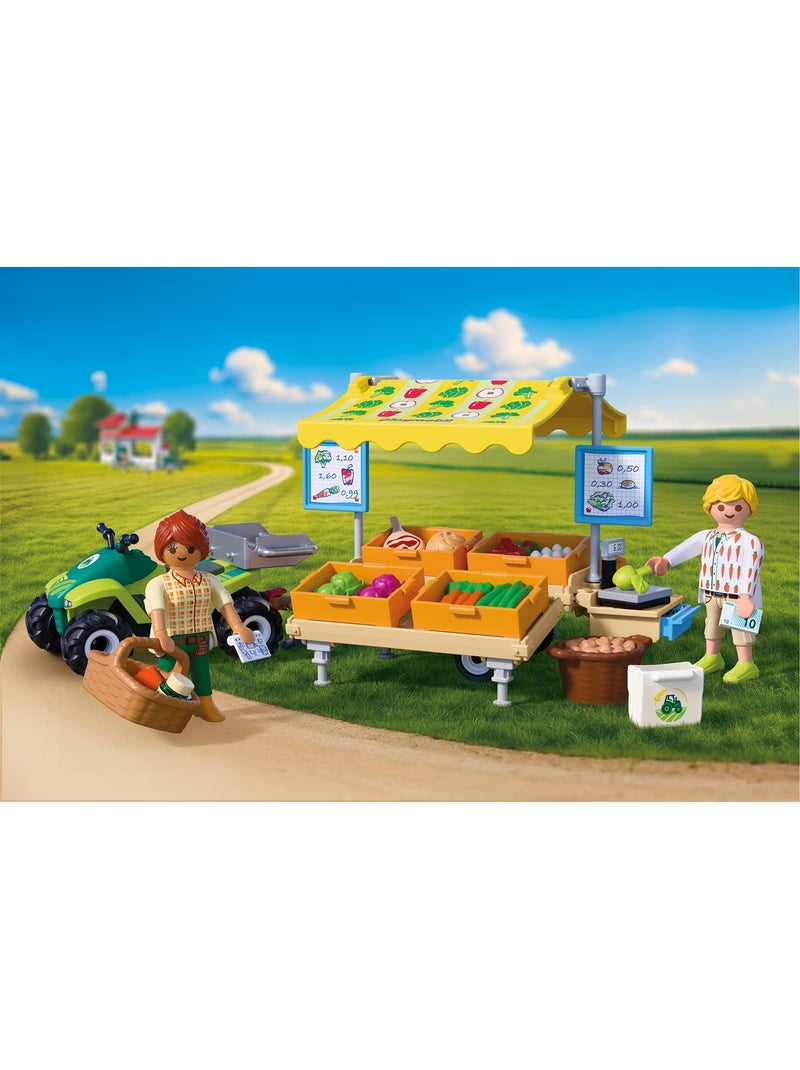 Country Stand de légumes au marché et quad Bleu - Kiabi