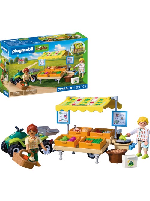 Country Stand de légumes au marché et quad - Kiabi