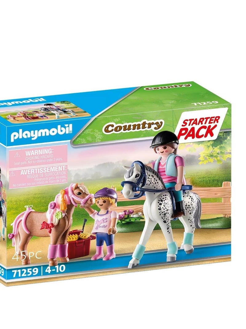 Country Starter Pack Cavaliers et chevaux N/A - Kiabi