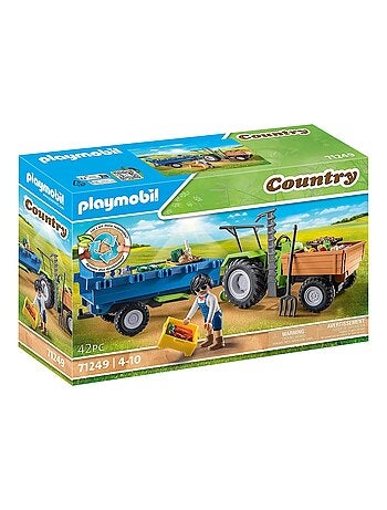 Country Tracteur avec remorque