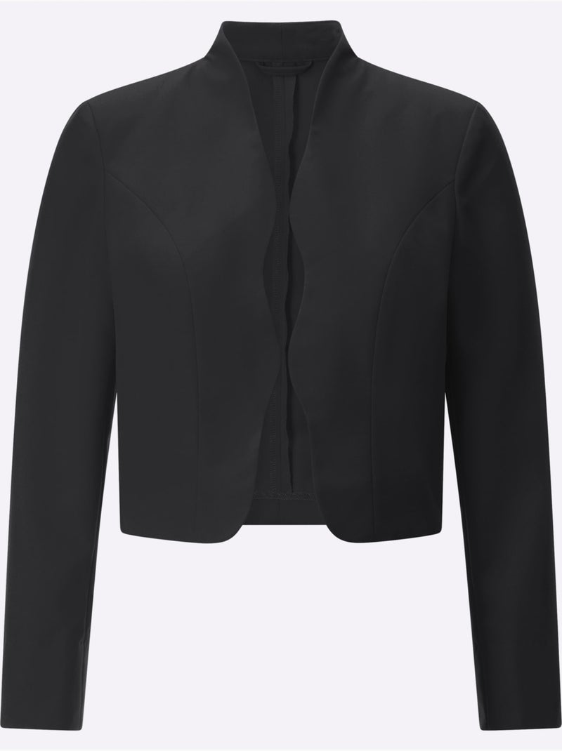 Coupe Boléro Courte - Taille Standard - Moda Vilona Noir - Kiabi