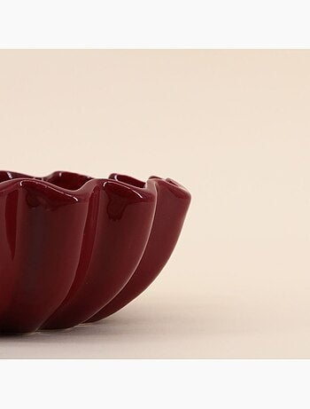 Coupe en céramique alvéolée 24cm