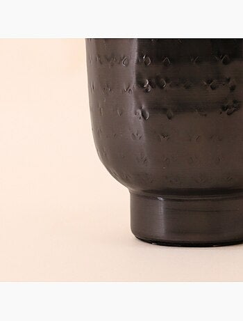 Coupe en métal martelé 13x10cm