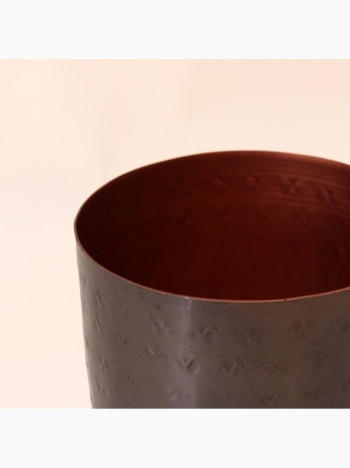 Coupe en métal martelé 13x10cm - Kiabi