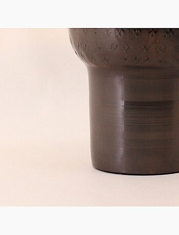 Coupe en métal martelé 15x11cm