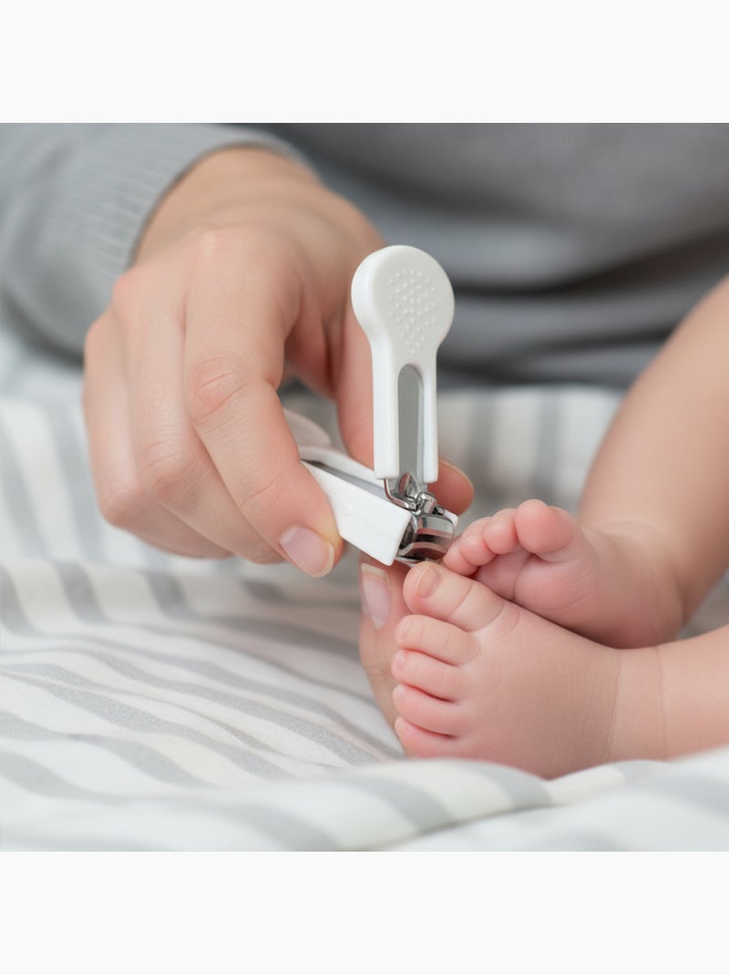 Coupe-ongles bébé lames arrondies acier Argenté - Kiabi