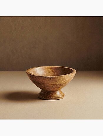 Coupe sur pied en bois 12x20cm